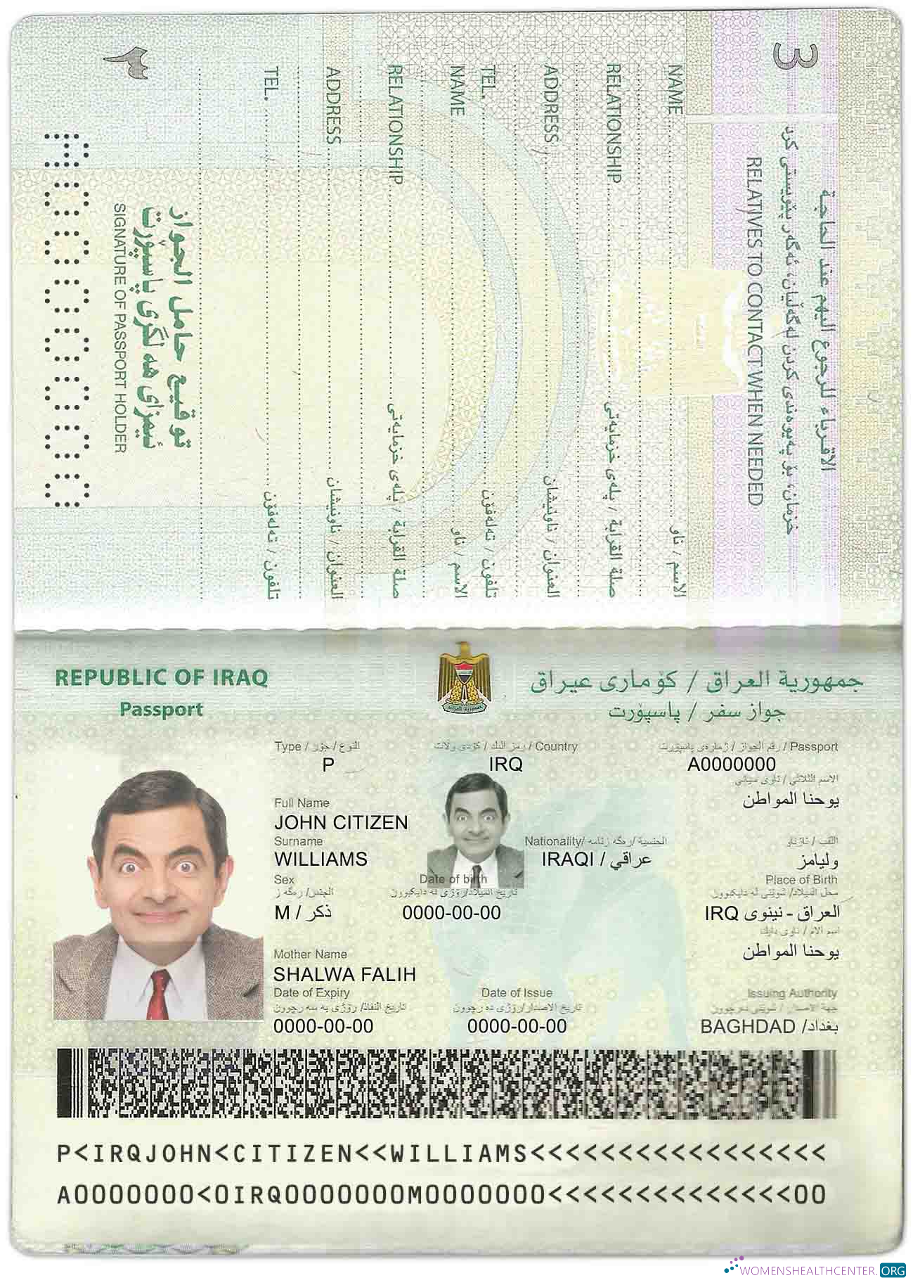 Angola LNG proof of address utility bill template in Word and PDF format